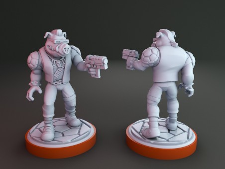 Turtles Villains miniatures