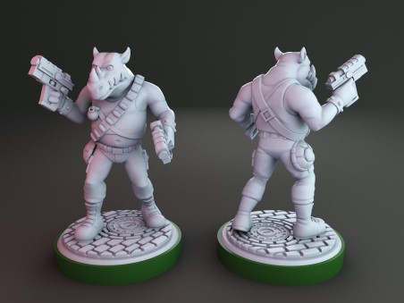 Turtles Villains miniatures