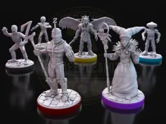 Colección de Villanos – Inspirado en Power Rangers