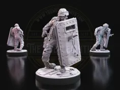 Soldier of the Undead – Military Zombie Miniature