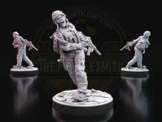 Soldado Aullador – Miniatura Militar Zombi