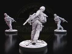 Soldado Aullador – Miniatura Militar Zombi 2