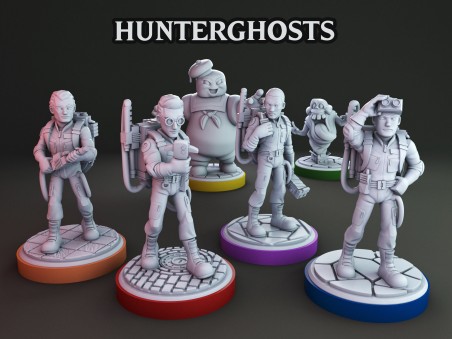 Miniaturas de Cazafantasmas