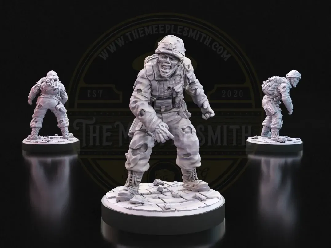 Soldado Rastrero – Miniatura Militar Zombi