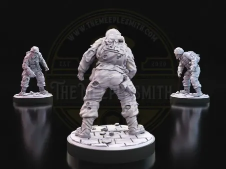 Crawling Grunt – Military Zombie Miniature