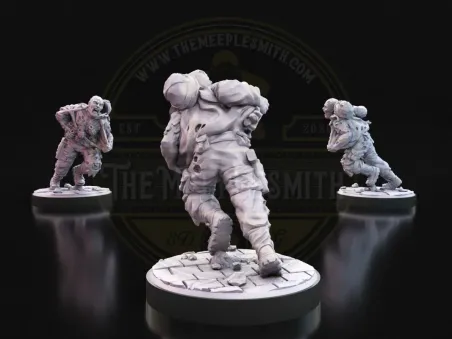 Soldado Corredor – Miniatura Militar Zombi