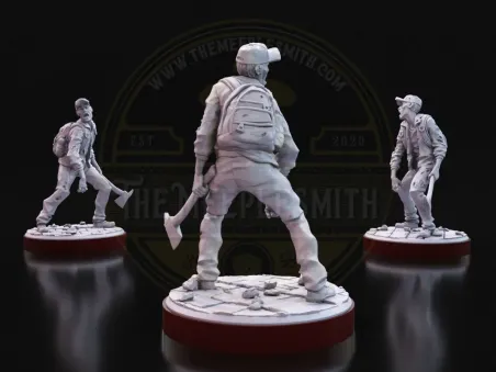 Axe Walker – Zombie Miniature
