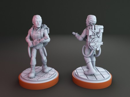 Miniaturas de Cazafantasmas