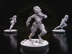 Zombi Desgarracaras – Miniatura Corredora No Muerta