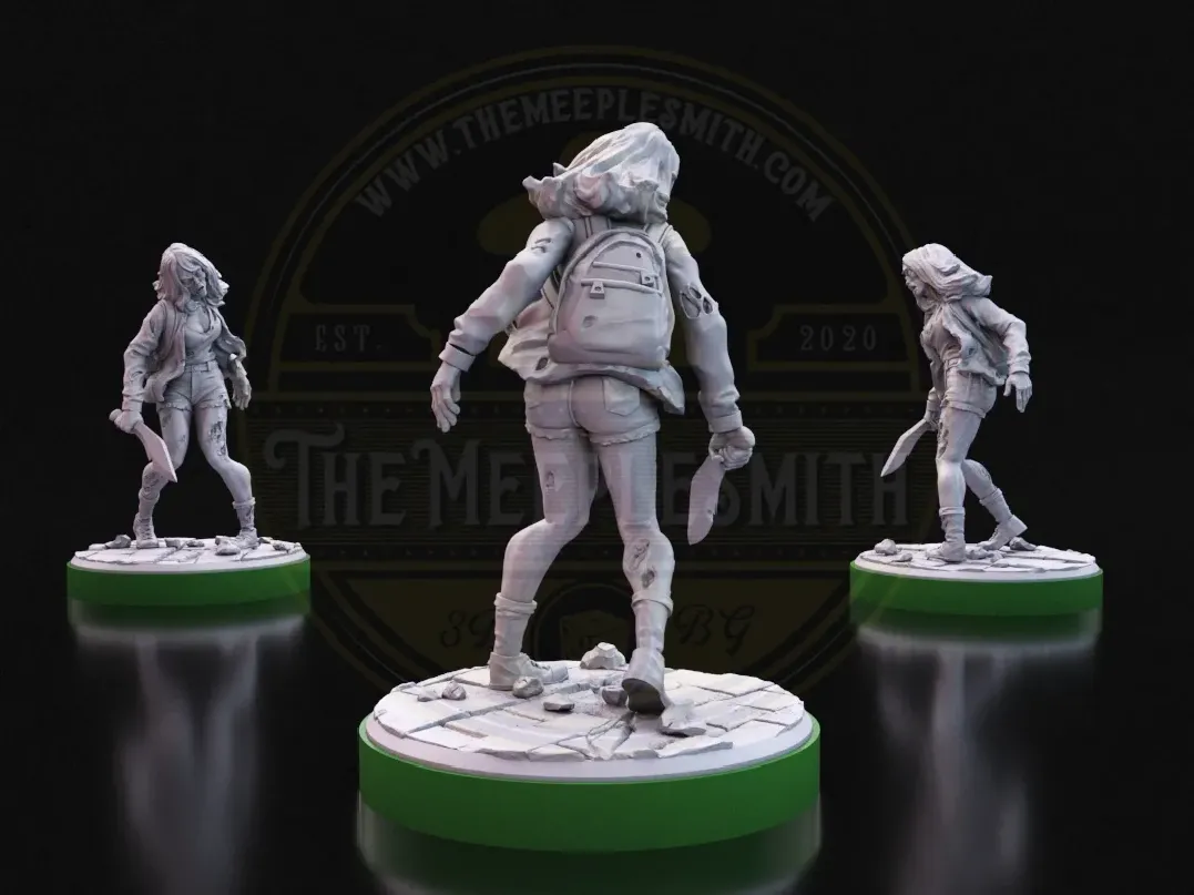 Zombi del Kukri – Miniatura de la Bailarina de la Hoja