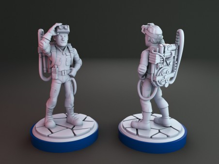 Miniaturas de Cazafantasmas