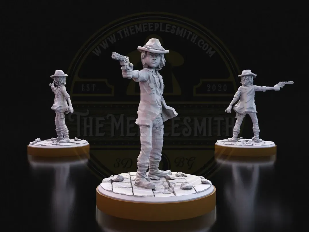 The Young Gunslinger – Inspired by Carl Grimes