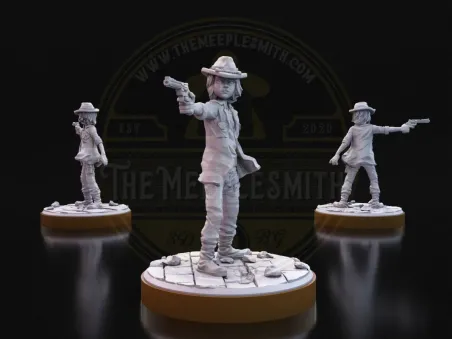 El Joven Pistolero – Inspirado en Carl Grimes