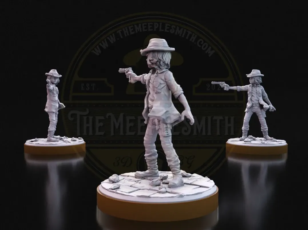 El Joven Pistolero – Inspirado en Carl Grimes