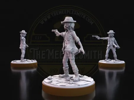 El Joven Pistolero – Inspirado en Carl Grimes