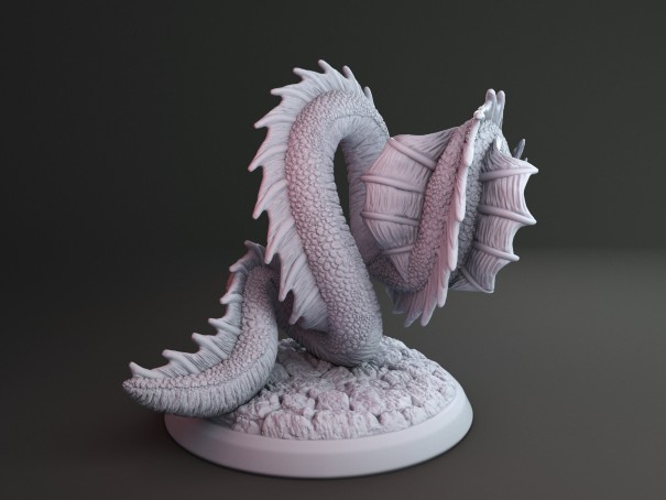 Miniatura de Serpiente Dracónica