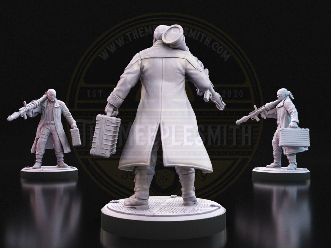 The Commander of Shadows – Inspired by Nick Fury