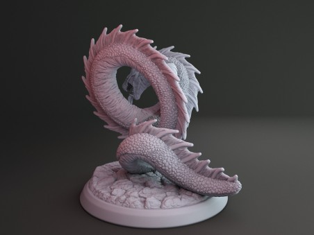 Miniatura de Serpiente Dracónica