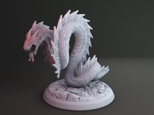 Miniatura de Serpiente Dracónica