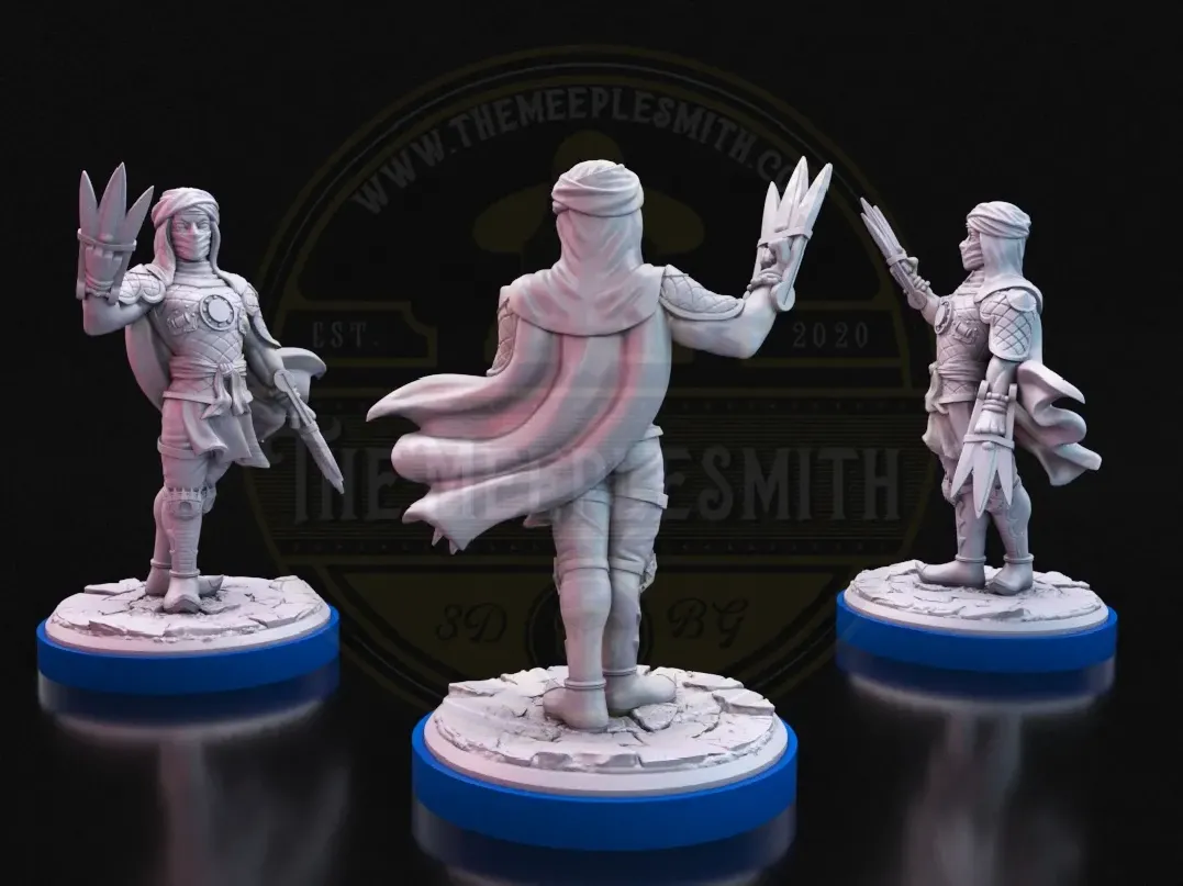 Zhalasar, la Hoja del Desierto – Inspirado en Silat (Berserk)