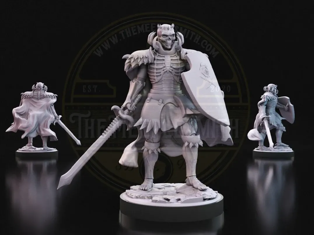 Vorgran, the Bone Lord – Miniature inspired by Skull Knight (Berserk)