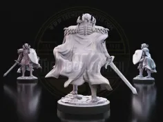 Vorgran, el Señor de los Huesos – Miniatura inspirada en Skull Knight (Berserk) 2