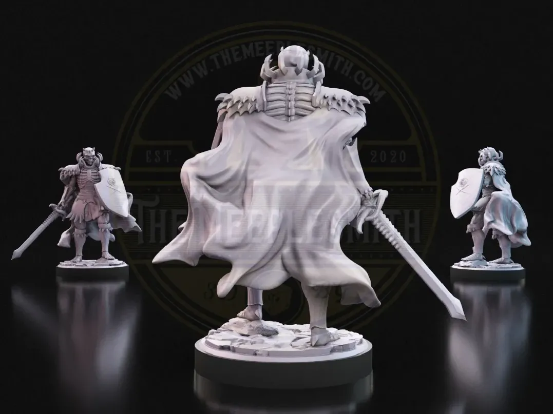 Vorgran, the Bone Lord – Miniature inspired by Skull Knight (Berserk)