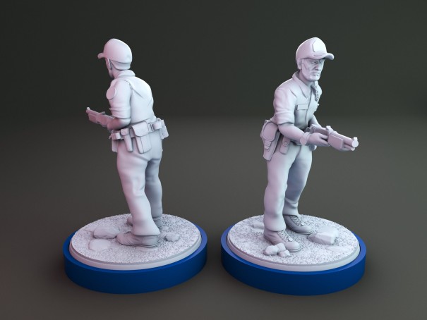 Sean Connery in "Outland" survivor miniature