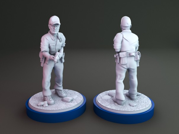 Sean Connery in "Outland" survivor miniature