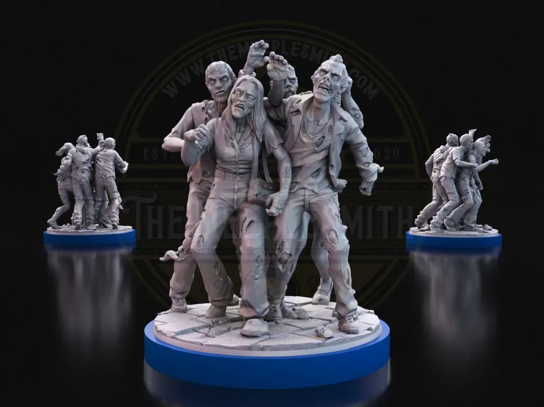 Horda de Zombis Caminantes V1