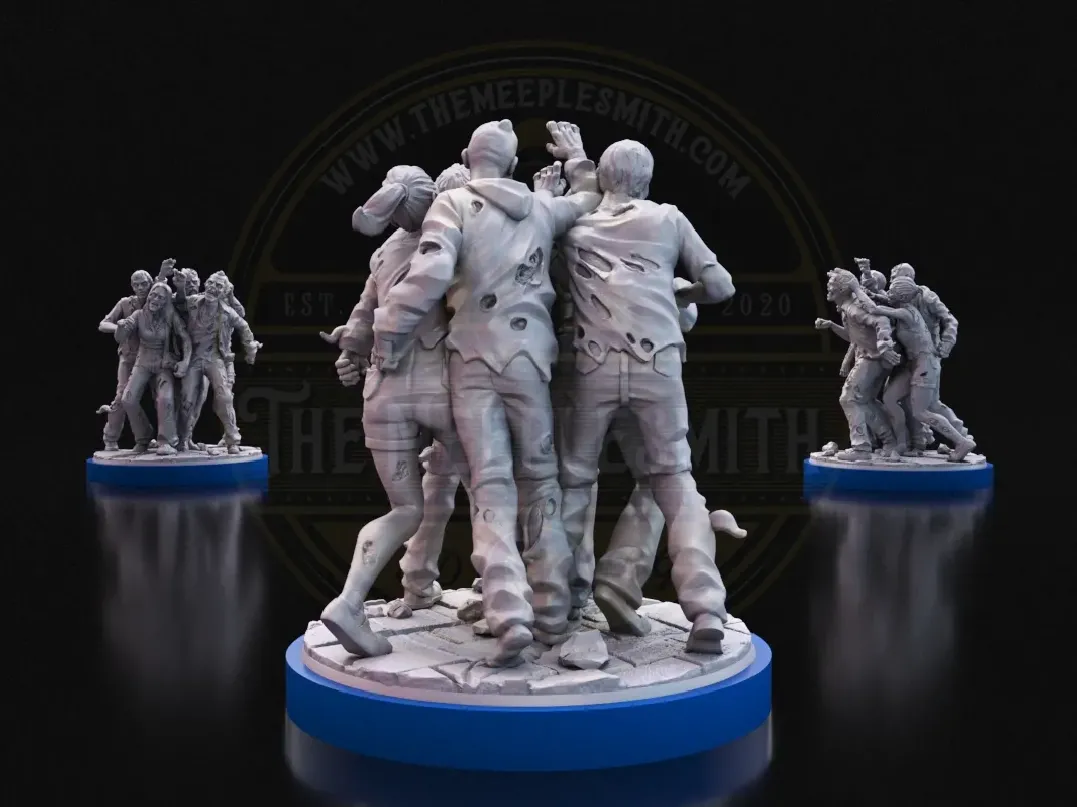 Horda de Zombis Caminantes V1