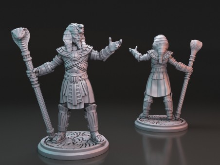 The Arkham Dark Pharaoh miniature