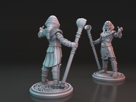 The Arkham Dark Pharaoh miniature
