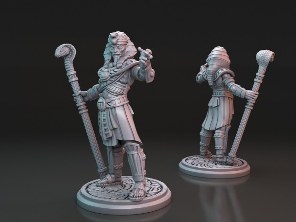 Miniatura del Faraón Oscuro de Arkham