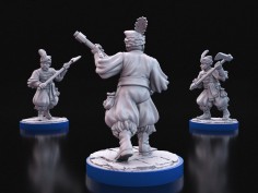 Cossack veteran with spear 2