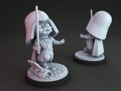 Miniatura Chibi de Vader 2