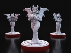 Miniatura de súcubo tentadora