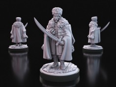 Cosaco Nosferatu con espada