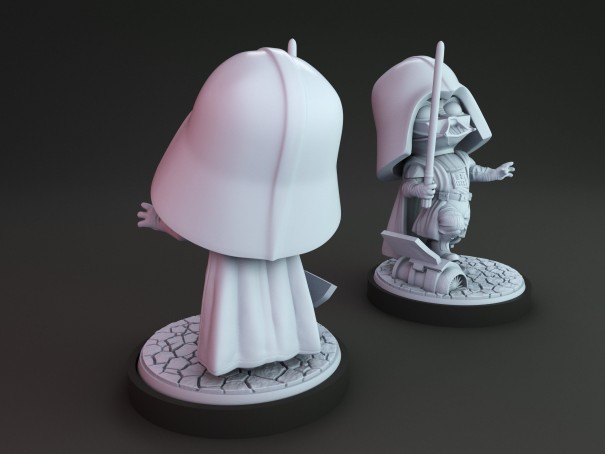 Miniatura Chibi de Vader