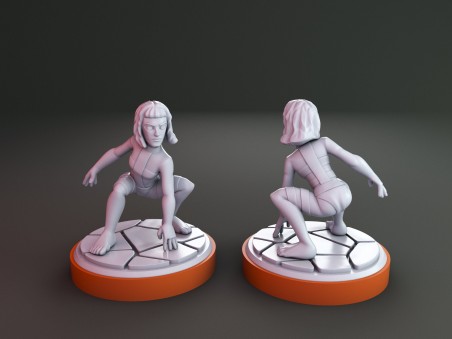 The Sixth Elemental miniatures