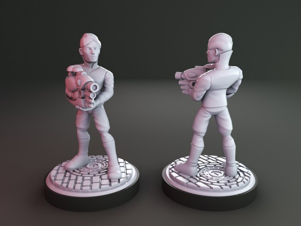 Miniaturas del Sexto Elemento
