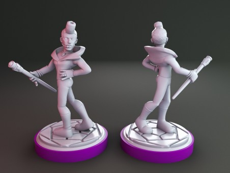 The Sixth Elemental miniatures