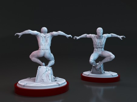Miniatura Inspirada en Spider-Man – Guardián Urbano