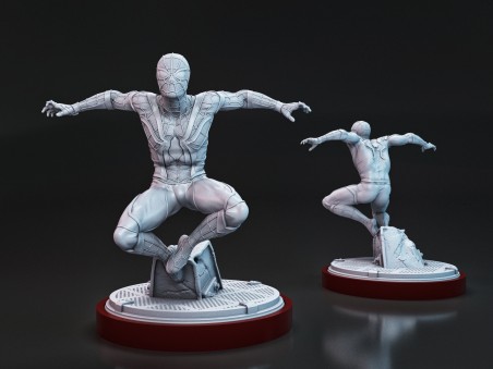 Spider-Man Inspired Miniature – Urban Web Guardian