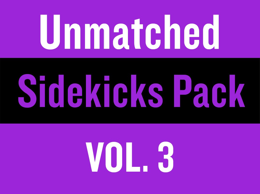 Pack de Miniaturas Sidekicks para Unmatched Vol.3