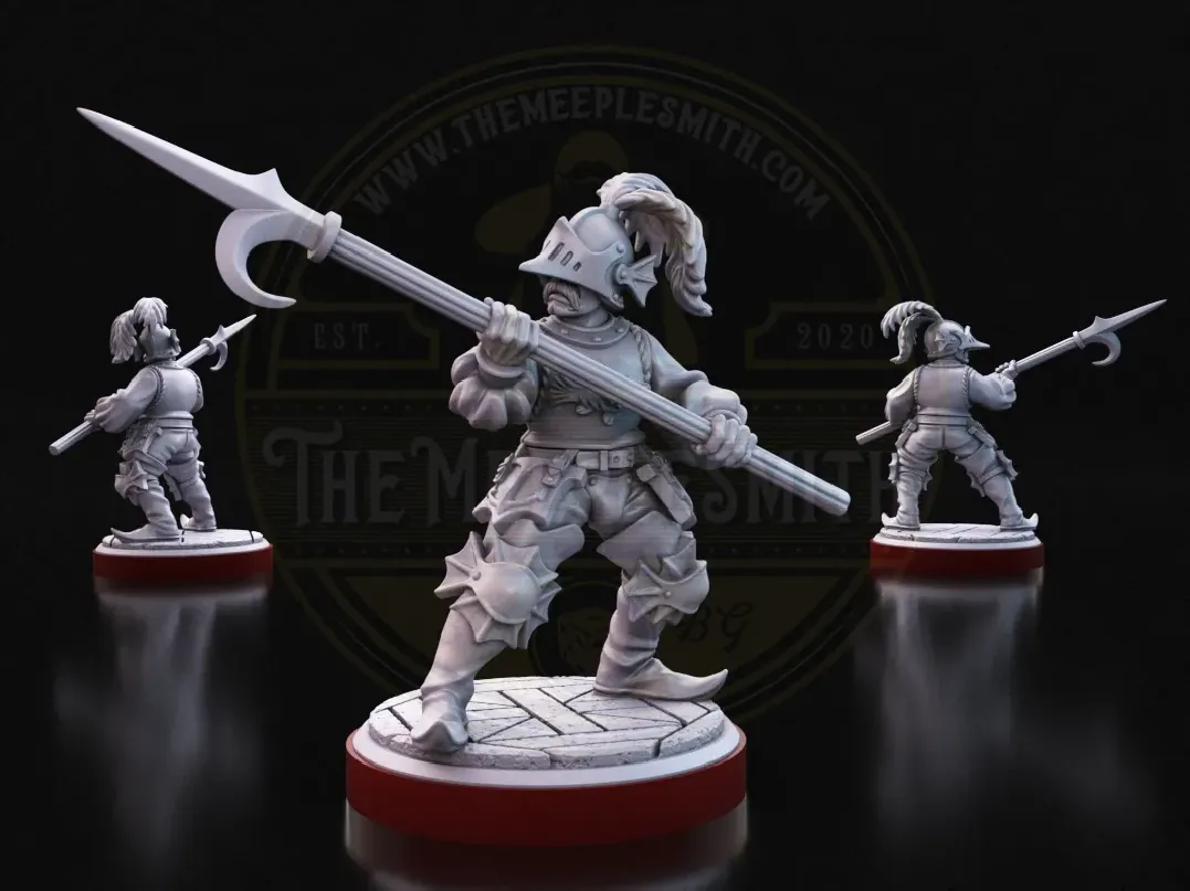 Soldados del Río – Miniaturas de Guardia Fluvial de Fantasía (Pack de 10)