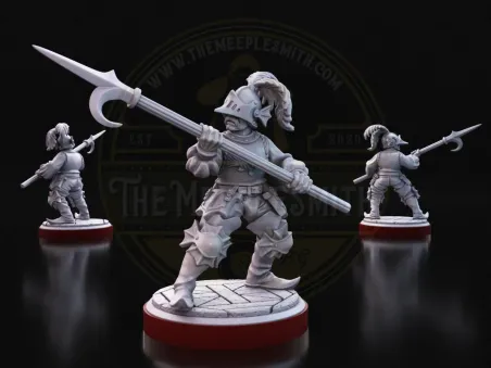 Soldados del Río – Miniaturas de Guardia Fluvial de Fantasía (Pack de 10)