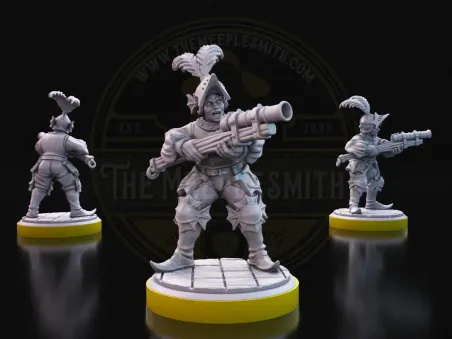 Soldados del Río – Miniaturas de Guardia Fluvial de Fantasía (Pack de 10)