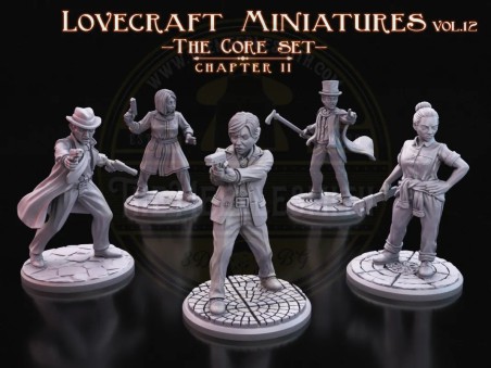 copy of Paquete de Miniaturas Lovecraft Vol.11: Los Investigadores de la cicuta