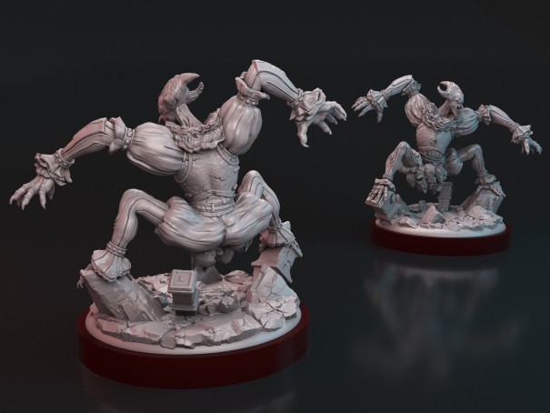 Miniatura de Payaso "El Devorador de Miedos"